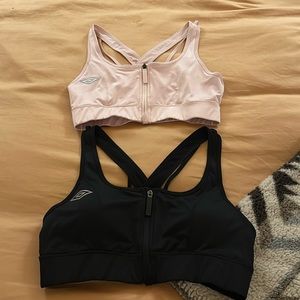 2 umbra sports bras